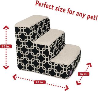 No. 7 - Majestic Pet 3 Step Portable Pet Stairs - 2