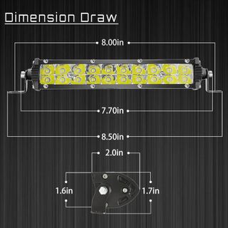 No. 7 - Lightboss 7 Inch Slim LED Light Bar - 2