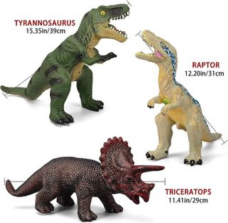 No. 3 - Gzsbaby 6 Pcs Jumbo Dinosaur Set - 3