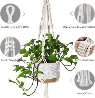 No. 3 - Handmade Macrame Plant Hanger - 4