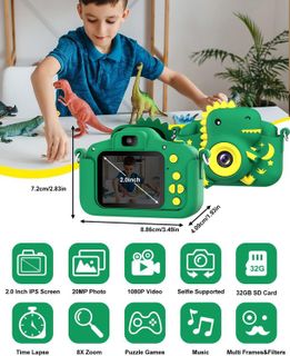 No. 10 - Kids Camera - Dinosaur Toddler Digital Camera - 2