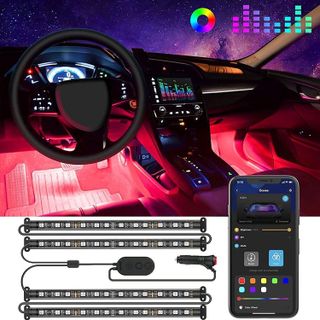 Top 10 Car LED Strip Lights for a Vibrant and Colorful Driving Experience- 1