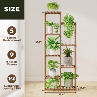 No. 10 - Bamworld Tall Plant Stand - 4