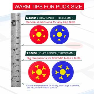 No. 8 - Joovon Air Hockey Pushers and Pucks - 4