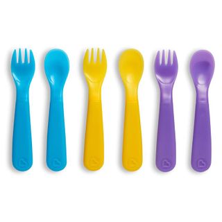 No. 10 - Munchkin ColorReveal Color Changing Toddler Forks and Spoons - 2
