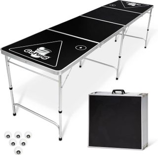 No. 4 - GoPong 8 Foot Portable Beer Pong / Tailgate Tables - 1