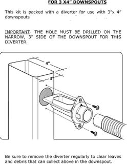 No. 2 - Aquabarrel EarthMinded DIY Rain Barrel Diverter Parts - 3