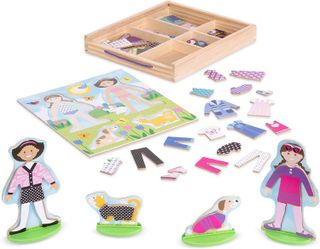 No. 7 - Magnetic Dress-up Dolls Set - 1