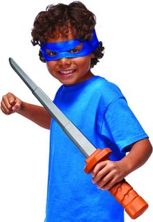 No. 5 - Teenage Mutant Ninja Turtles Leonardo Role Play Mask and Accessories - 2