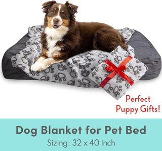 No. 1 - Stuffed Premium Soft Dog Blanket - 4