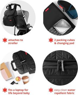 No. 4 - Skip Hop Diaper Bag Backpack - 3