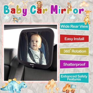 No. 8 - Baby Car Mirror Rear Facing Baby Essentials - 3