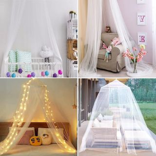 No. 2 - VISATOR Mosquito Net Bed Canopy for Girls - 4