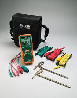 No. 3 - Extech 382252 Earth Ground Resistance Tester Kit - 2