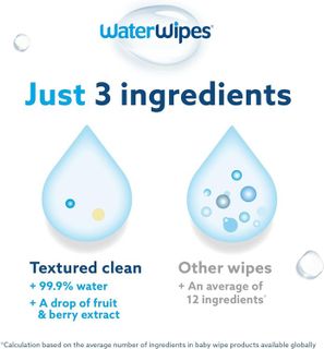 No. 7 - WaterWipes Plastic-Free Textured Clean, Toddler & Baby Wipes - 4