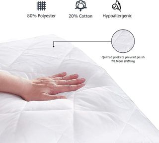 No. 10 - Hypoallergenic Quilted Mattress Topper Pad Cover - 3