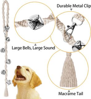 No. 8 - GINIDEAR Dog Bell for Door Potty Training - 4