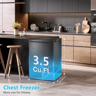 No. 8 - R.W.FLAME Chest Freezer 3.5 Cubic Feet - 2