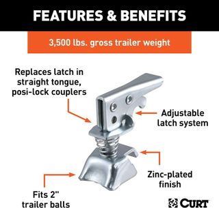 No. 5 - CURT Coupler Latch - 3