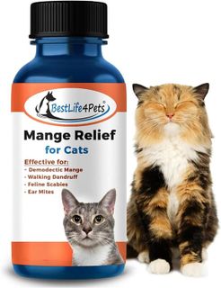 No. 8 - BestLife4Pets Demodectic Mange and Scabies Relief for Cats - 1