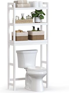 No. 5 - SONGMICS Over-the-Toilet Storage - 1