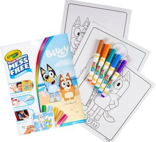 No. 1 - Crayola Color Wonder Bluey Coloring Pages and Markers - 2