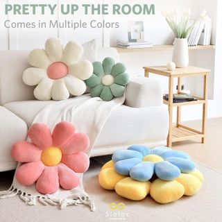 No. 10 - Sioloc Flower Shaped Throw Pillow - 3