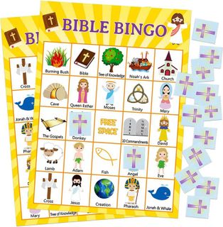 No. 10 - Fancy Land Bible Bingo Game - 1