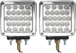 No. 8 - Double Face Square LED Fender Pedestal Lights - 5