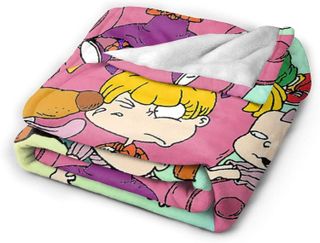 No. 6 - Kids Super Soft Blanket Flannel Decorative Bedspread Throw Quilt - 2