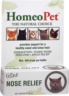 No. 5 - HomeoPet Feline Nose Relief Natural Pet Medicine - 1