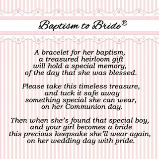 No. 5 - Cherished Moments Baptism to Bride Cross Bracelet - 3