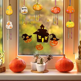 No. 10 - Pumpkin Wind Chime Kit for Kids - 5