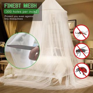 No. 2 - VISATOR Mosquito Net Bed Canopy for Girls - 3