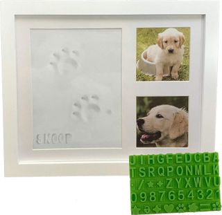 No. 5 - Baby Mushroom Paw Print Keepsake Kit and Picture Frame - 1