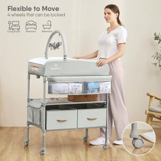 No. 10 - Portable Baby Changing Table with 2 Storage Baskets - 4