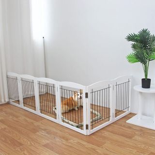 No. 9 - ZJSF Freestanding Foldable Dog Gate - 3