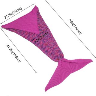 No. 8 - AmyHomie Mermaid Tail Blanket - 2