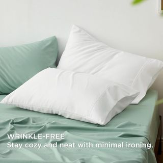 No. 9 - Bedsure White Pillow Cases Set - 3