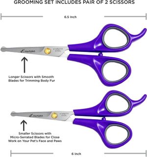 No. 8 - Hertzko Dog Grooming Scissors - 3