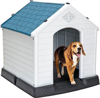 No. 5 - ZENY Plastic Dog House - 1