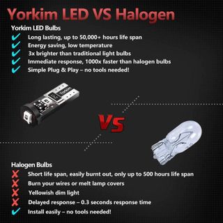 No. 1 - Yorkim T10 LED Bulb - 5