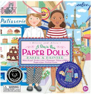 No. 2 - Baker and Painter Paper Dolls - 1