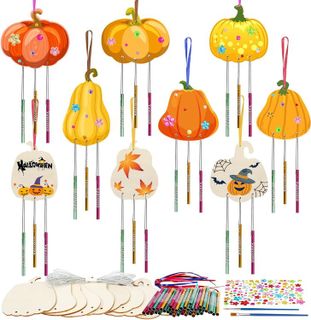 No. 10 - Pumpkin Wind Chime Kit for Kids - 1