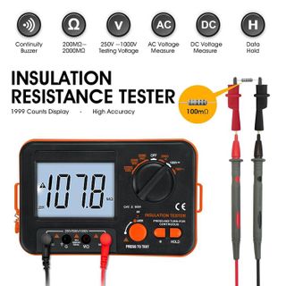 No. 4 - BTMETER Megohmmeter 1000V Insulation Resistance Tester - 2