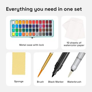 No. 6 - ARTISTRO Watercolor Paint Set - 2