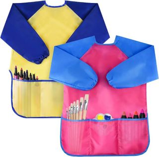 No. 3 - Bassion Pack of 2 Kids Art Smocks - 1