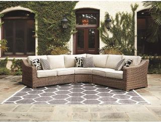 No. 6 - Signature Design by Ashley Outdoor Loveseat - 2