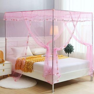 No. 5 - Twin Canopy Bed Curtains - 4