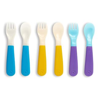 No. 10 - Munchkin ColorReveal Color Changing Toddler Forks and Spoons - 4